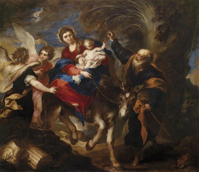 The Flight into Egypt by Valerio Castello